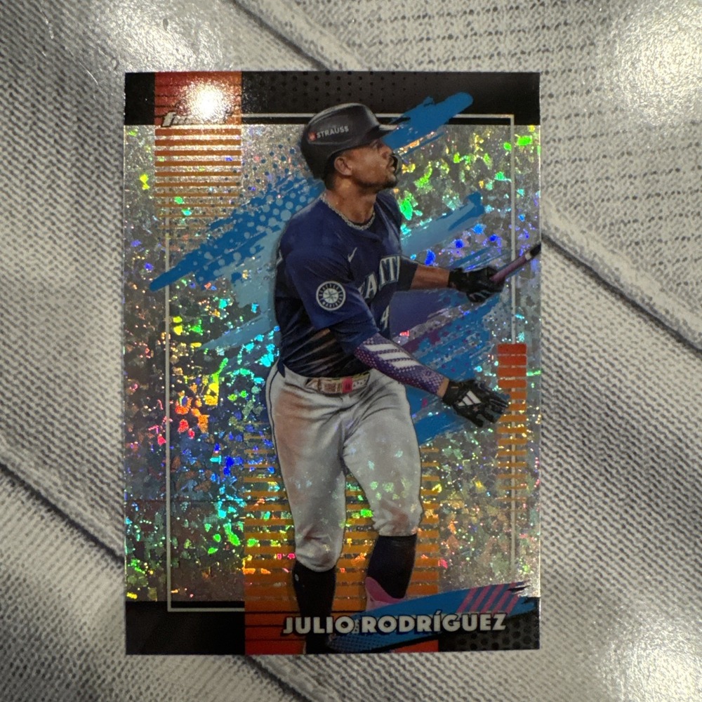 2026 Topps Finest Julio Rodriguez Uncommon Mini Diamond Seattle Mariners